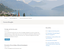 Tablet Screenshot of michaelritger.com